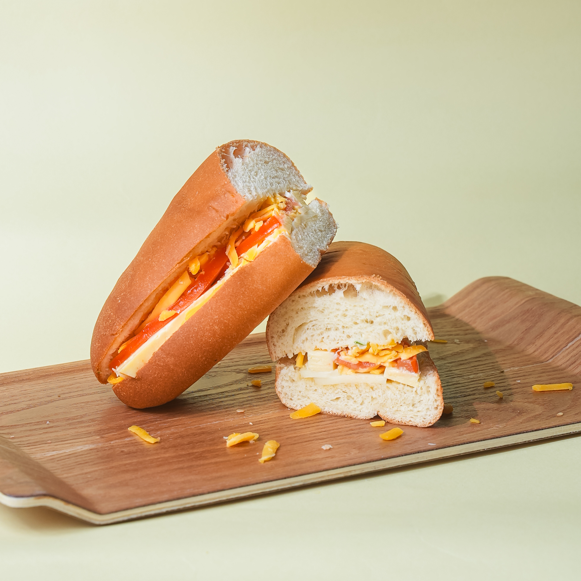 Four cheese sandwich